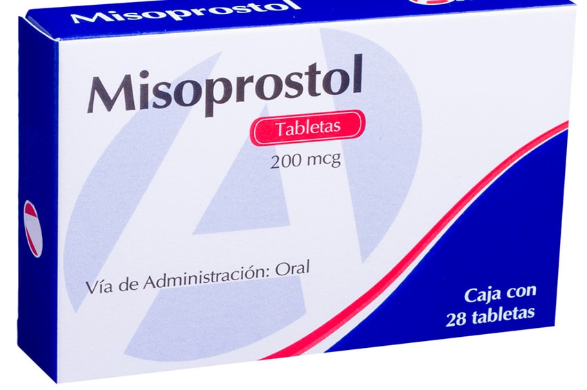 Caja de misoprostol genérico