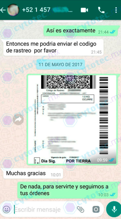 Testimonios compra Cytotec